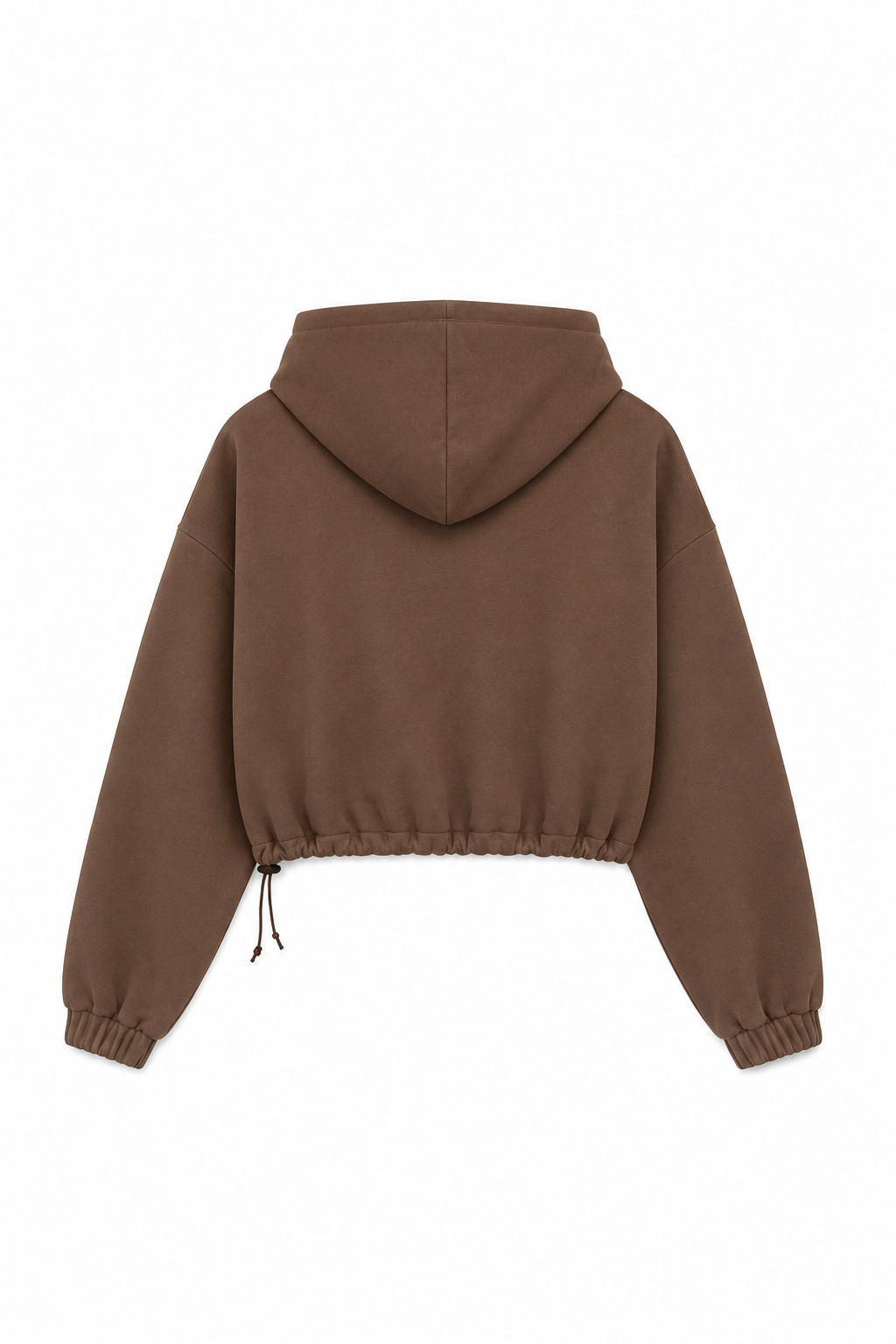 Hoodie Crop café  - CRONOS
