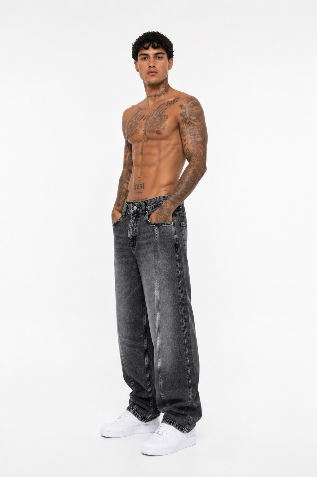DENIM BAGGY LIGHT BLUE