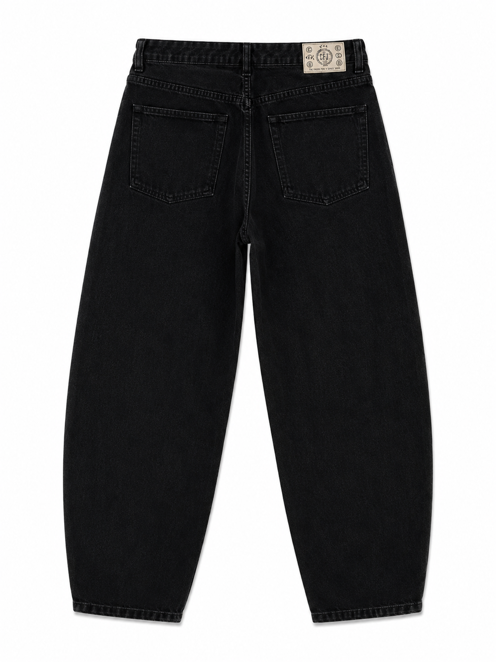 DENIM BAGGY BLACK